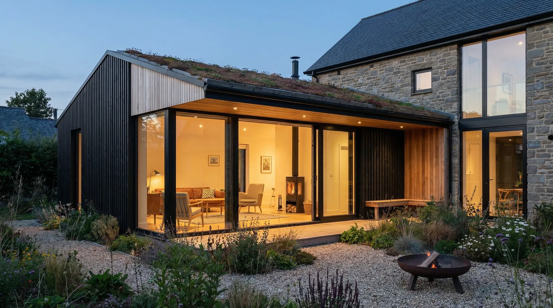 Modern house extension